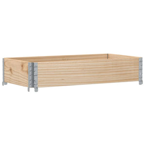 vidaXL Planter 100x50 cm Solid Pine Wood