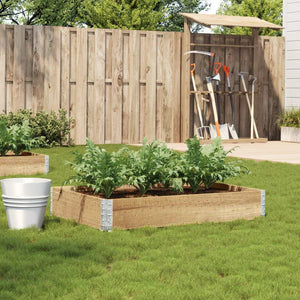 vidaXL Planter 100x50 cm Solid Pine Wood