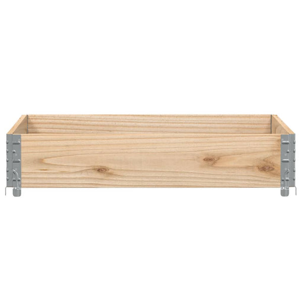 vidaXL Raised Garden Bed 100x100 cm Solid Pine Wood