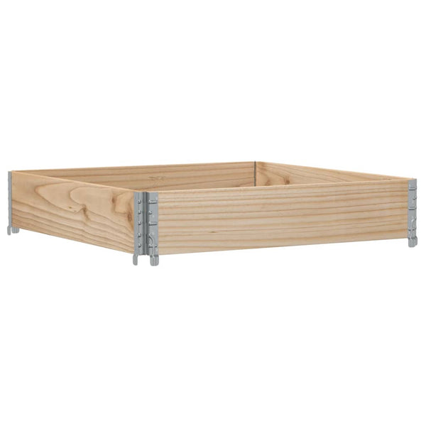vidaXL Raised Garden Bed 100x100 cm Solid Pine Wood