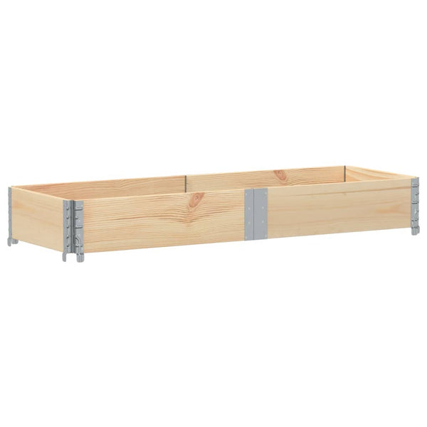 vidaXL Planter 150x50 cm Solid Pine Wood