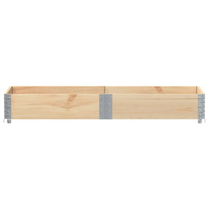 vidaXL Planter 150x50 cm Solid Pine Wood