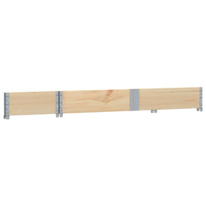 vidaXL Planter 150x50 cm Solid Pine Wood
