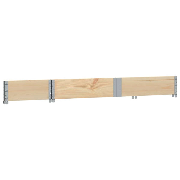 vidaXL Planter 150x50 cm Solid Pine Wood
