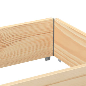 vidaXL Planter 150x50 cm Solid Pine Wood