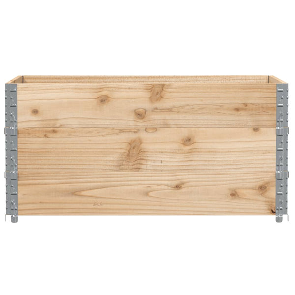 vidaXL Raised Garden Bed 120x80 cm Solid Pine Wood