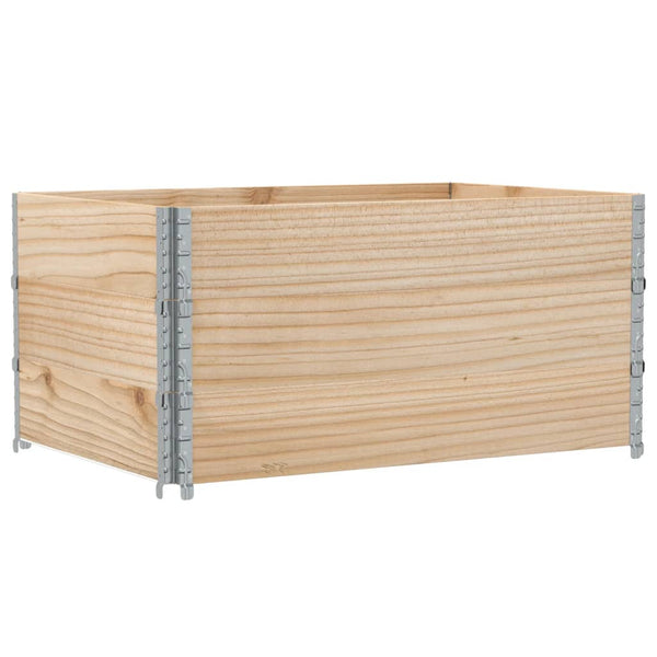 vidaXL Raised Garden Bed 120x80 cm Solid Pine Wood