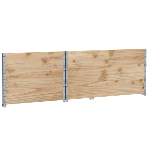 vidaXL Raised Garden Bed 120x80 cm Solid Pine Wood