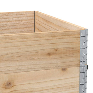 vidaXL Raised Garden Bed 120x80 cm Solid Pine Wood