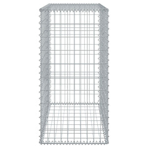 Gabione mit Deckel 100x50x100 cm