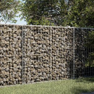 Gabione mit Deckel 100x50x100 cm