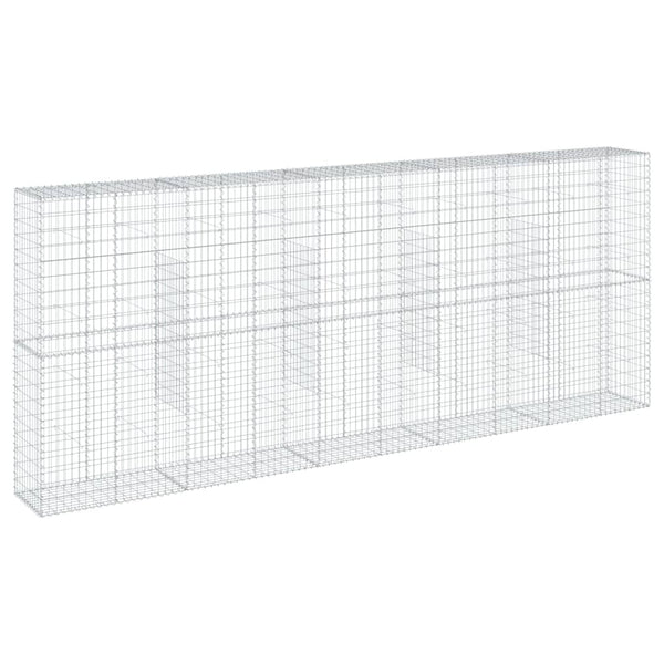 Gabione mit Deckel 500x50x200 cm