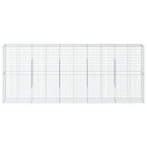 Gabione mit Deckel 500x50x200 cm