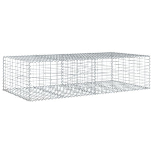 Gabione mit Deckel 200x100x50cm