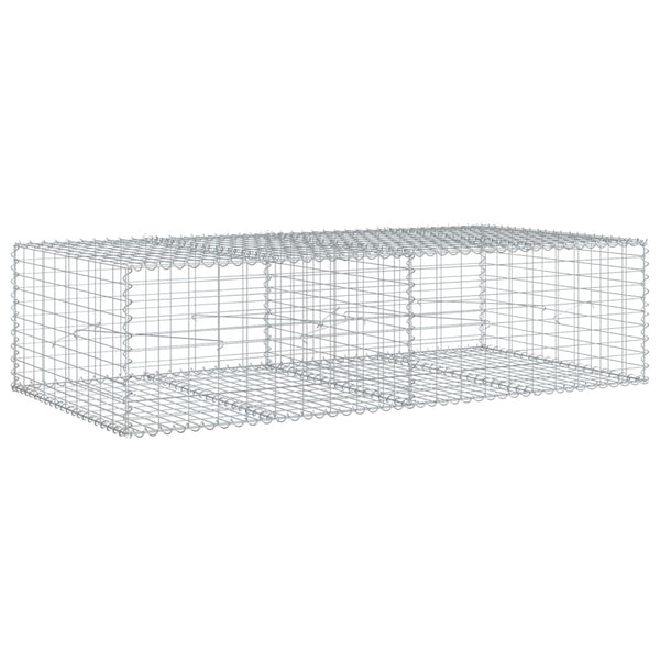 Gabione mit Deckel 200x100x50cm