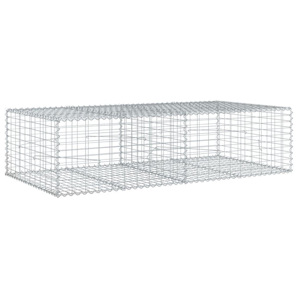 Gabione mit Deckel 200x100x50cm