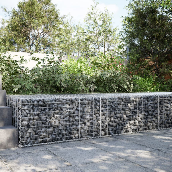 Gabione mit Deckel 200x100x50cm