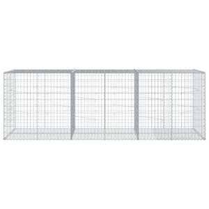 Gabione mit Deckel 300x100x100 cm