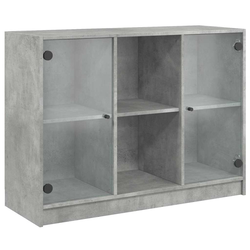 Betongraues Sideboard 102 cm
