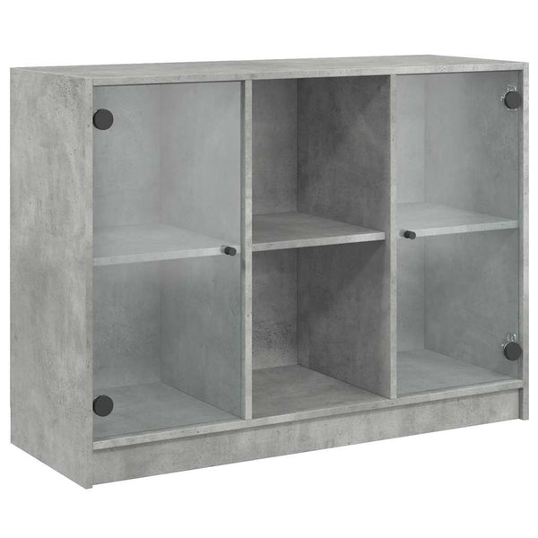 Betongraues Sideboard 102 cm