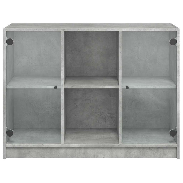 Betongraues Sideboard 102 cm