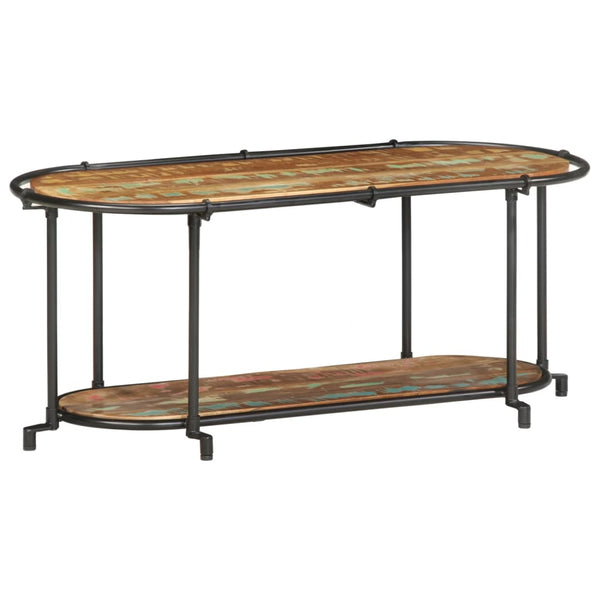 vidaXL TV Cabinet 100x42x40 cm Solid Reclaimed Wood
