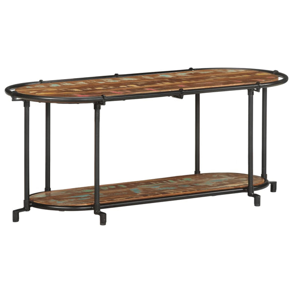 vidaXL TV Cabinet 100x42x40 cm Solid Reclaimed Wood