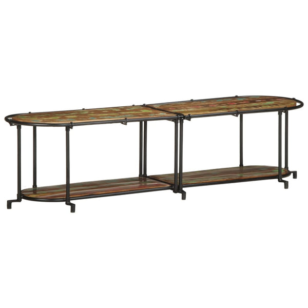 vidaXL TV Stand 160x42x40 cm Solid Reclaimed Wood