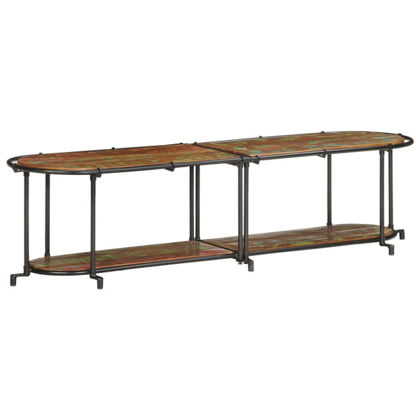 vidaXL TV Stand 160x42x40 cm Solid Reclaimed Wood