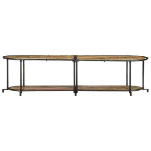 vidaXL TV Stand 160x42x40 cm Solid Reclaimed Wood