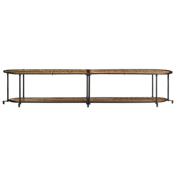 vidaXL TV Cabinet 200x42x40 cm Solid Reclaimed Wood