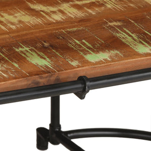 vidaXL Coffee Table 110x55x40 cm Solid Reclaimed Wood