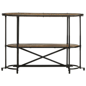 vidaXL Console Table 110x42x76 cm Solid Reclaimed Wood