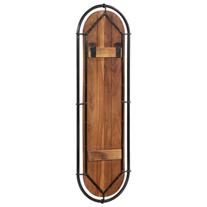 vidaXL Wall-Mounted Coat Racks with 4 Hooks 2 pcs. Solid Reclaimed Wood