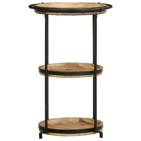 vidaXL Side Table Ø55x83 cm Solid Mango Wood