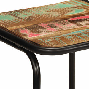 vidaXL Bar Stools 2 pcs. 46x35.5x70 cm Solid Reclaimed Wood