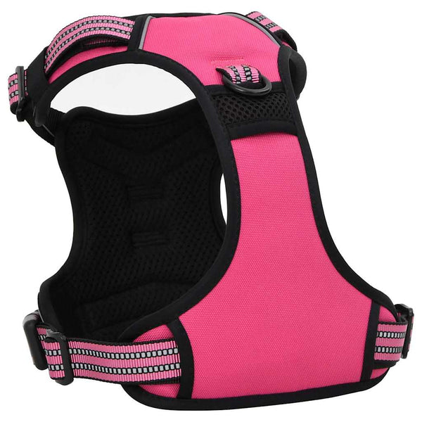 Reflektierendes Hundegeschirr Rosa M