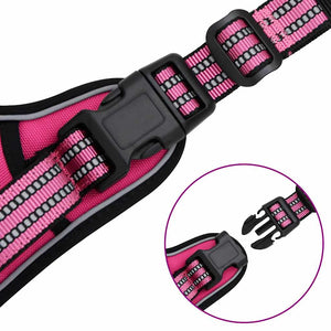 Reflektierendes Hundegeschirr Rosa M