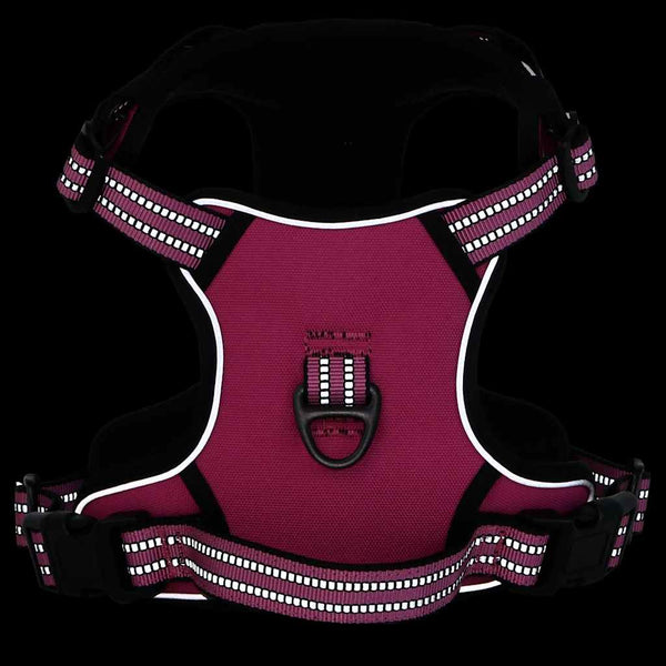 Reflektierendes Hundegeschirr Rosa L