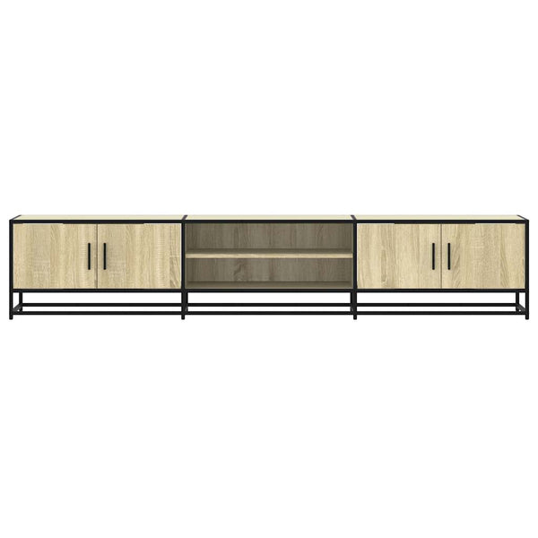 vidaXL TV Cabinet Sonoma Oak 210x35x41 cm Engineered Wood