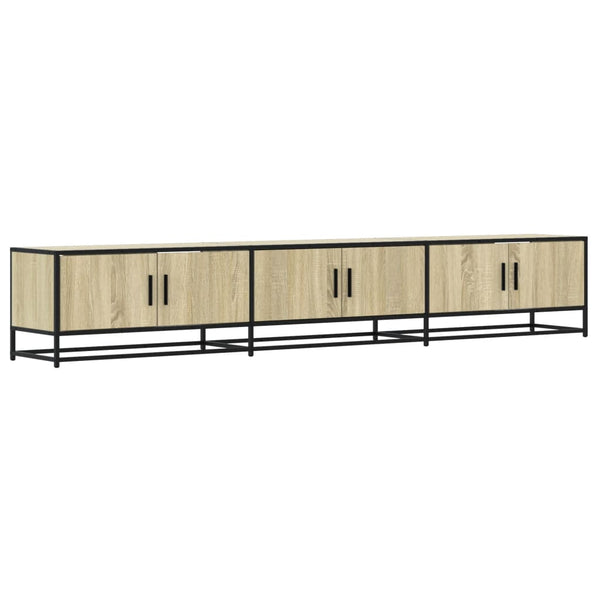 vidaXL TV Cabinet Sonoma Oak 240x35x41 cm Engineered Wood