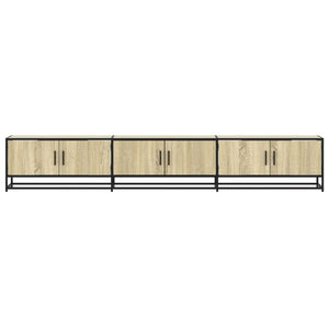 vidaXL TV Cabinet Sonoma Oak 240x35x41 cm Engineered Wood