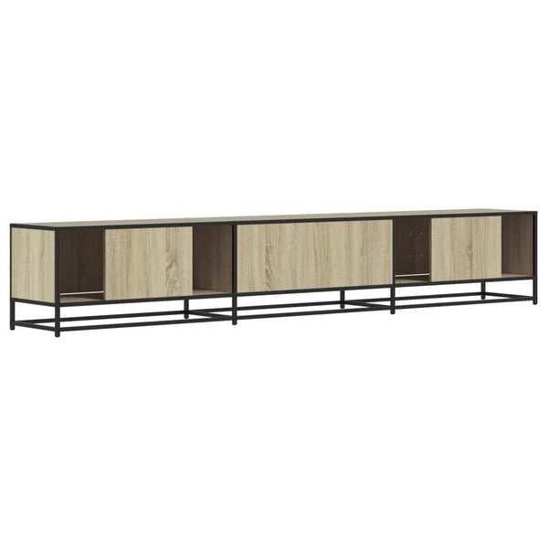 vidaXL TV Cabinet Sonoma Oak 240x35x41 cm Engineered Wood