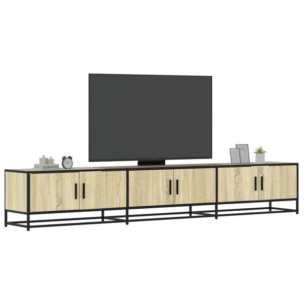 vidaXL TV Cabinet Sonoma Oak 240x35x41 cm Engineered Wood