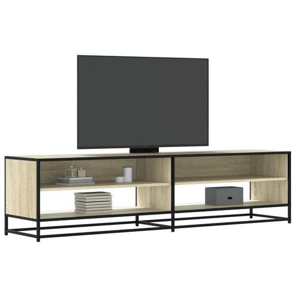 vidaXL TV Cabinet Sonoma Oak 180.5x40x46 cm Engineered Wood