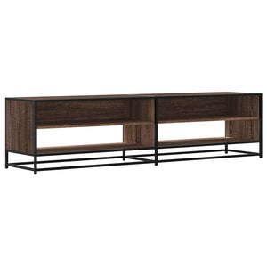 vidaXL TV Cabinet Brown Oak Look 180.5x40x46 cm Engineered Wood