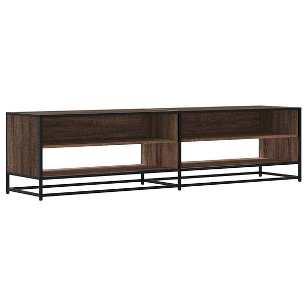 vidaXL TV Cabinet Brown Oak Look 180.5x40x46 cm Engineered Wood