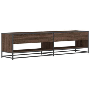 vidaXL TV Cabinet Brown Oak Look 180.5x40x46 cm Engineered Wood