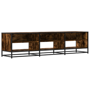 vidaXL TV Cabinet Smoked Oak 180x40x46 cm Engineered Wood