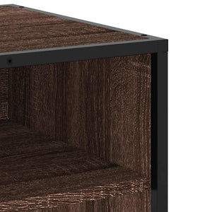 vidaXL TV Cabinet Brown Oak Look 270x40x46 cm Engineered Wood
